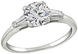 GIA 0.86ct Diamond Raymond Yard Engagement Ring Photo 1