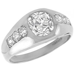 diamond platinum ring 1