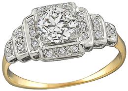 GIA Certified 0.70ct Diamond Engagement Ring