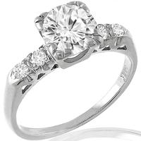 0.85ct Diamond Gold Engagement Ring