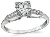 1920s 0.45ct Diamond Engagement Ring