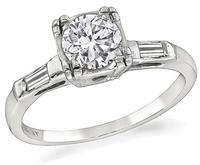 Estate 0.55ct Diamond Engagement Ring