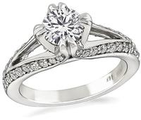 Estate 0.65ct Diamond Engagement Ring