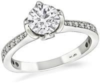 Estate 0.65ct Diamond Engagement Ring