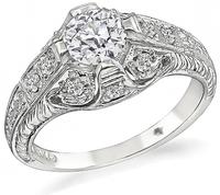 Estate 0.66ct Diamond Engagement Ring