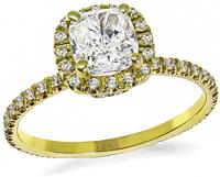 Estate EGL Certified 1.04ct Diamond Engagement Ring