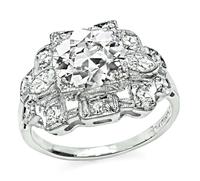 Estate 1.09ct Diamond Engagement Ring