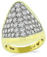 Estate 1.50ct Diamond Gold Ring