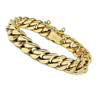 Estate Gold Chain Bracelet