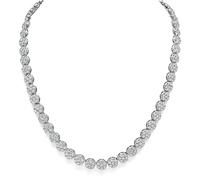 Estate 20.00ct Diamond Gold Necklace