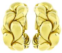 Estate Chopard Gold Casmir Earrings