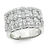 Estate 2.20ct Diamond Gold Ring