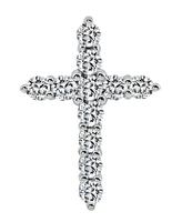 Estate 1.92ct Diamond Tiffany Style Cross Pendant