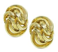 Estate Tiffany & Co Gold Earrings