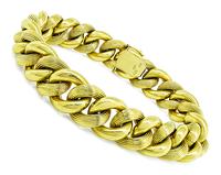 Estate Tiffany & Co Gold Chain Bracelet