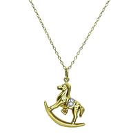 Estate Tiffany & Co Horse Pendant Necklace