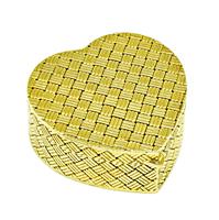 Vintage Tiffany & Co Gold Heart Pill Box