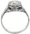 18k Gold Sapphire Diamond Engagement Ring