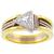 14k pink and yellow  gold diamond ring 3