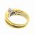 14k pink and yellow  gold diamond ring 4