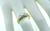 0.50ct center diamond 0.25ct side diamond gold ring photo 2