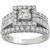 diamond 14k white gold ring 3