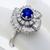  sapphire diamond 18k white gold ring 2