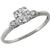 diamond 14k white gold engagement ring 1