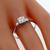 diamond 14k white gold engagement ring 2