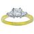 14k yellow gold diamond engagement ring 1