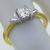 14k yellow gold diamond engagement ring 2