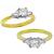 14k yellow gold diamond engagement ring 3