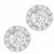 14k white gold diamond stud earrings 1