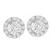 14k white gold diamond stud earrings 2