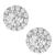 14k white gold diamond stud earrings 3