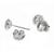 14k white gold diamond stud earrings 4