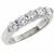 diamond platinum 18k white gold wedding band 1