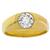 18k Yellow gold diamond ring 3