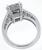 1.00ct center diamond 1.00ct side diamond ring photo 4