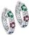 1.00ct diamond 1.00ct precious stone earrings photo 1