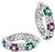 1.00ct diamond 1.00ct precious stone earrings photo 2