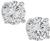 1.00ct diamond stud earrings photo 1