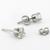 4k white gold stud earrings 4