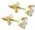 1.04ct diamond stud earrings photo 3