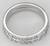 1.10ct Diamond Eternity Wedding Band Set photo 4