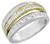 1.10ct diamond two tone gold ring photo 1