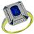 1.23ct Sapphire 0.30ct Diamond Ring Photo 1