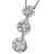 14k white gold diamond pendant 3