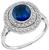 1.35ct Sapphire 0.43ct Diamond Ring Photo 1