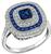 1.38ct Sapphire 0.43ct Diamond Ring Photo 1